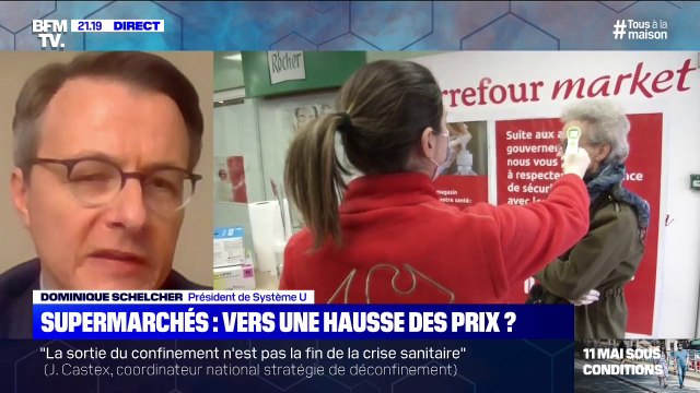 Déconfinement: Il ne faut pas du tout s'attendre à une hausse des prix, selon le président de Système U