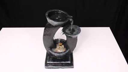 DIY amazing Cement Tabletop Water Fountain _ DIY Awesome Waterfall Fountain [Ji9eQzttSWg]