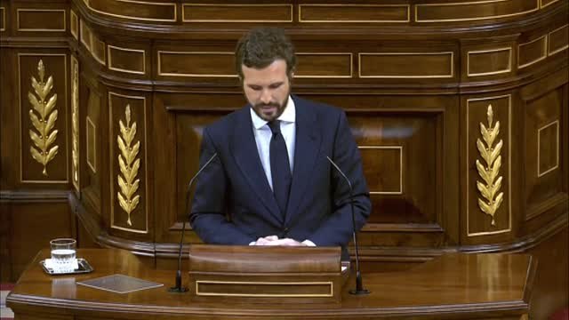 Casado anuncia la abstención del PP a la prórroga de un estado de alarma que espera sea la última