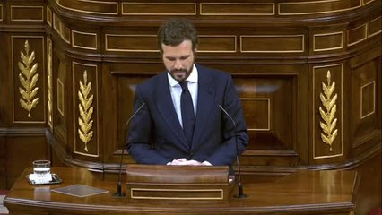 Casado anuncia la abstención del PP a la prórroga de un estado de alarma que espera sea la última