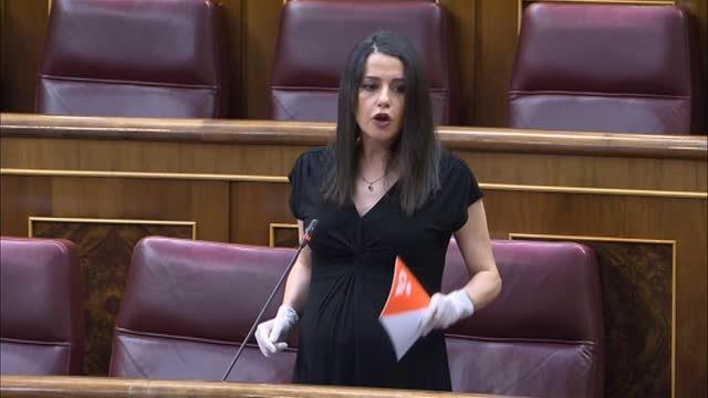 Arrimadas: Hoy no estamos emitiendo un voto a favor de este Gobierno