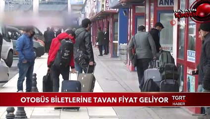 Otobüs Biletlerine Tavan Fiyat Geliyor