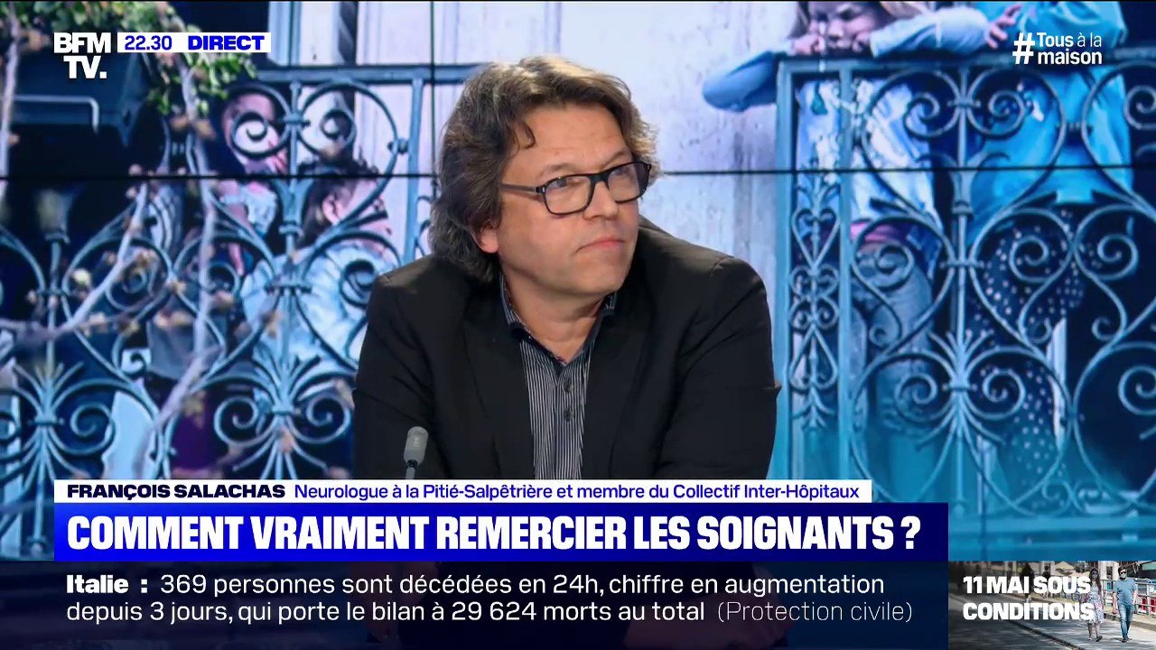 Pour François Salachas, "l'écroulement est imminent si on ne recrute pas des milliers de personnels" à l'hôpital