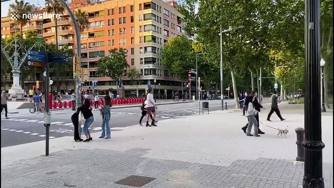 LIfe in Barcelona is resuming as Spain's coronavirus lockdown lifts slowly