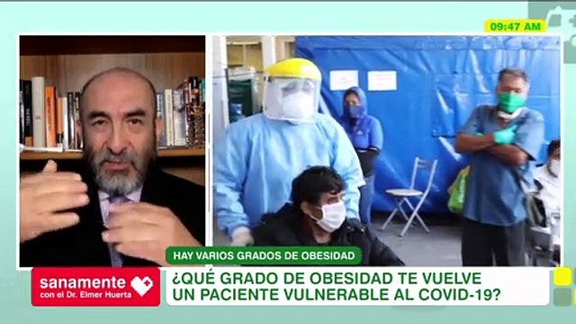 #SanamenteConElDrHuerta - ¿En qué grado de obesidad una persona se vuelve vulnerable al COVID-19?