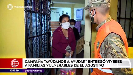 Edición Mediodía: Campaña Ayúdanos a Ayudar llegó a asentamientos humanos de El Agustino y Ate