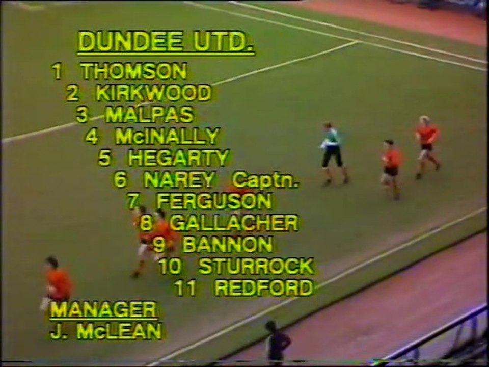 14/03/1987 - Dundee United v Forfar Athletic - Scottish Cup Quarter-Final - Extended Highlights
