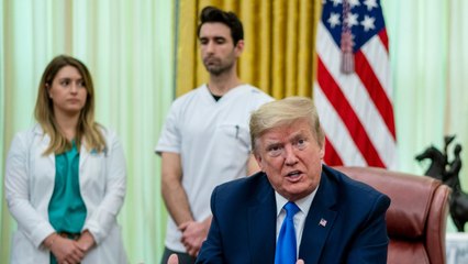 Trump Fails To Wear Mask In Tour Of Medical Mask Factory