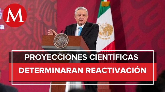 Hoy inicia análisis de regreso a actividades productivas tras covid-19: AMLO