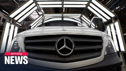 S. Korea to fine Mercedes Benz US $63 mil. for emissions rigging, marking industry's largest financial penalty