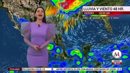 Sandy Tok nos da el pronóstico del tiempo para este miércoles 6 de mayo