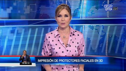Crean protectores faciales para atender a pacientes Guayaquil