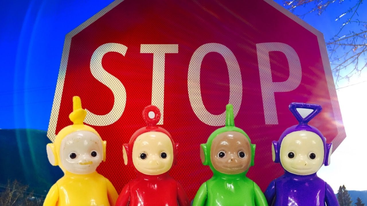 TELETUBBIES TOYS Learning Signs and Adventure Walk with Puppy video