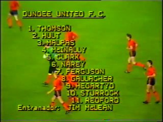 18/03/1987 - Barcelona v Dundee United - UEFA Cup Quarter-Final 2nd Leg - Full Match (1st Half)