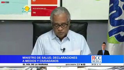 Rueda de prensa Ministro Salud, Equipo Sol de la Mañana comentan datos 6-5-2020