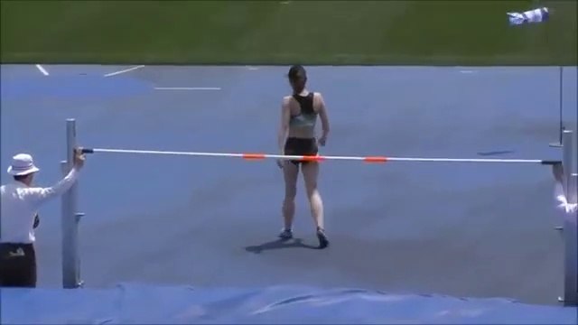 Very beautiful female athletes