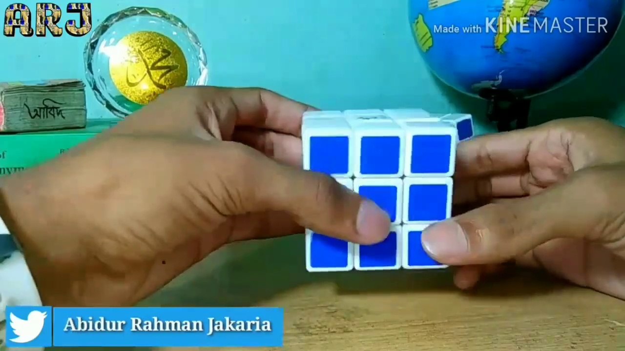 How to Solve the Rubik's Cube || bangla tutorial || Episode - 1 || সহজ নিয়মে কিউব মিলানো শিখুন || ARJ