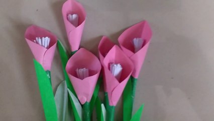 How to make beautiful flower from paper | DIY | Paper Craft | Flower making | Paper flower