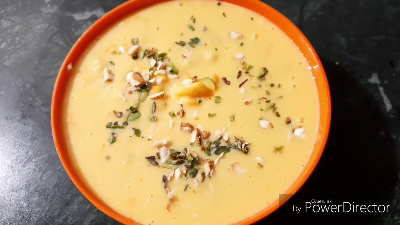 मैंगो कस्टर्ड बनाने का तरीका | Aam Custard recipe | How to make mango custard | Summer recipe