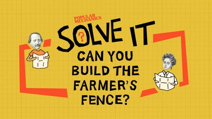 Can You Build The Farmer's Fence? | SOLVE IT