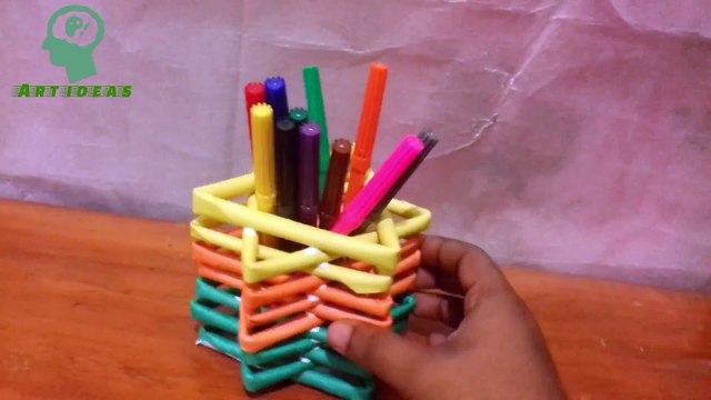 Amazing Pen Stand. How to Make Pen Stand. Origami Pen Holder. its make easy