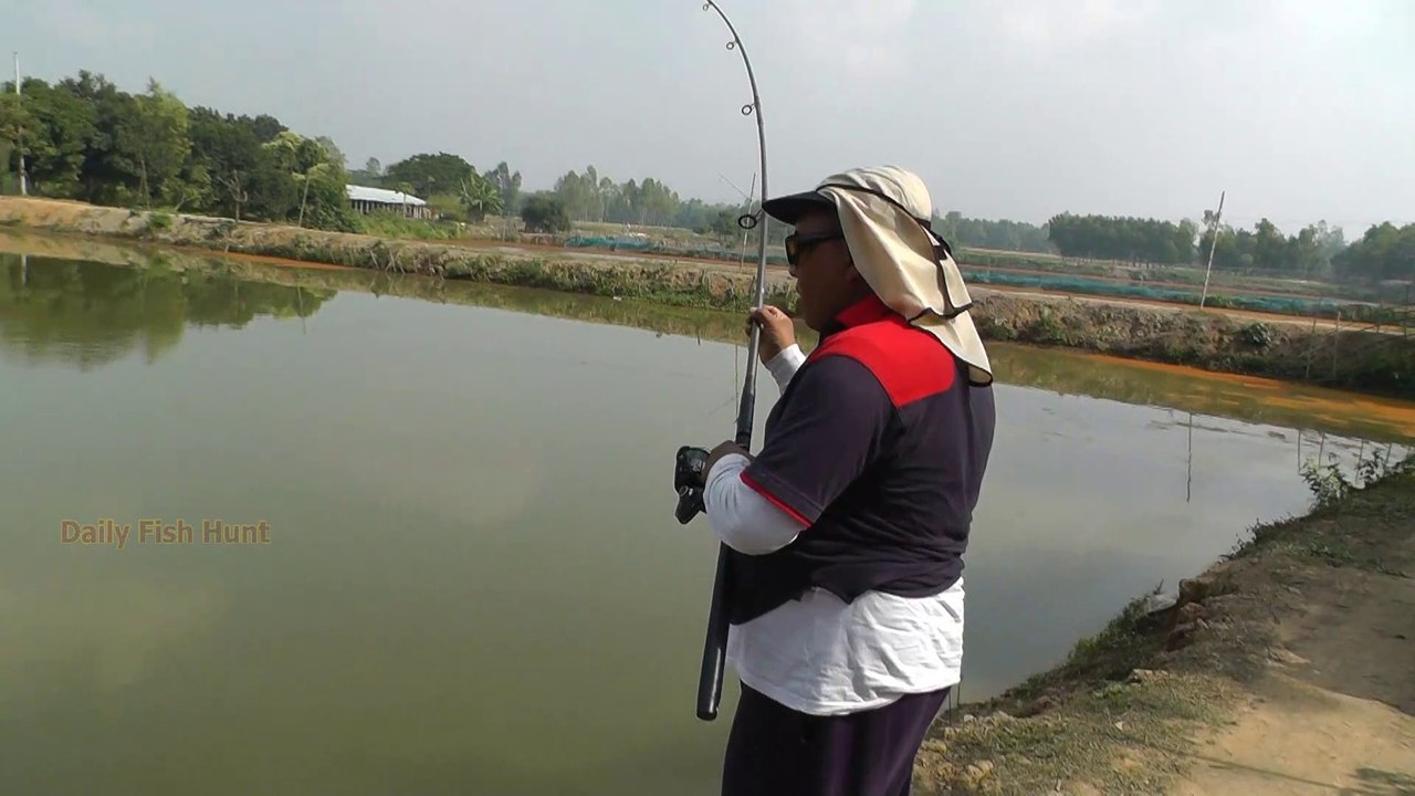 12 KG+ Big Catla Fishing Video | Hunting And Fishing By RoD  Muktagacha