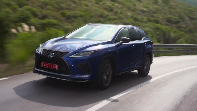 2020 Lexus RX 300 F Sport Blue Trailer