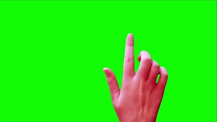Green hand Screen