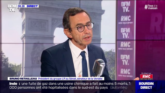 Bruno Retailleau (LR): l'exécutif a voulu se défausser de ses responsabilités (...) les maires sont tétanisés