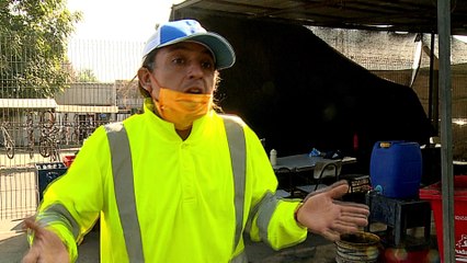 Chile's sanitation workers exposed to coronavirus