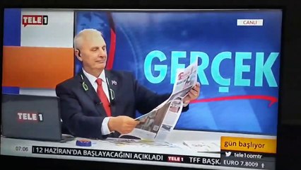 Gazeteci Can Ataklı canlı yayında RTÜK'ü böyle protesto etti