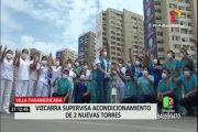 Villa Panamericana: más de 1000 pacientes diagnosticados con COVID-19 recibieron el alta médica