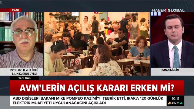 Bilim Kurulu üyesi Tevfik Özlü'den dikkat çeken AVM açıklaması