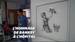 Banksy fait des soignants les nouveaux super-héros dans sa dernière œuvre
