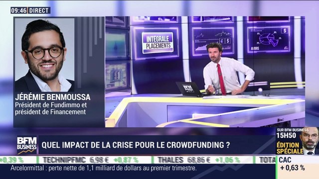 Jérémie Benmoussa (Financement Participatif France) : Quel impact de la crise pour le crowdfunding ? - 07/05