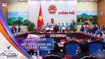 Dàn U23 xuất hiện tại thảm đỏ VTV Awards 2018
