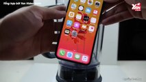 Thử nghiệm của con nhà có điều kiện: Xay nát iPhone X rồi uống, chuyện gì sẽ xảy ra