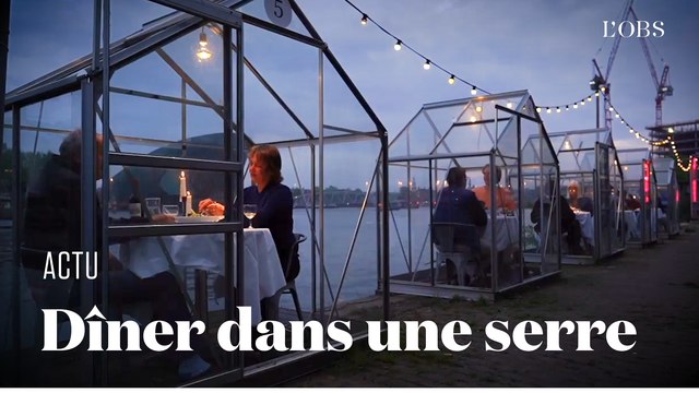 A quoi ressemblera un dîner en terrasse après le déconfinement ? L'idée d'un restaurant d'Amsterdam
