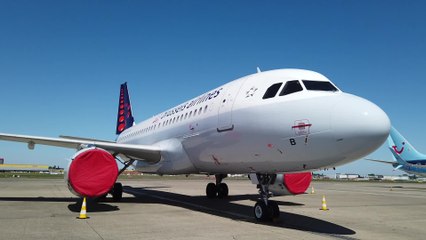 Coronavirus: les avions cloués au sol à l'aéroport de Bruxelles-national