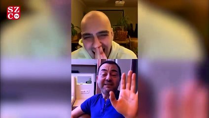 Serdar Ortaç ve Bartu Küçükçağlayan'dan Instagram'ı sallayan yayın