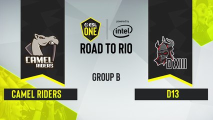CSGO - Camel Riders vs. D13 [Nuke] Map 1 - ESL One Road to Rio - Group B - Asia
