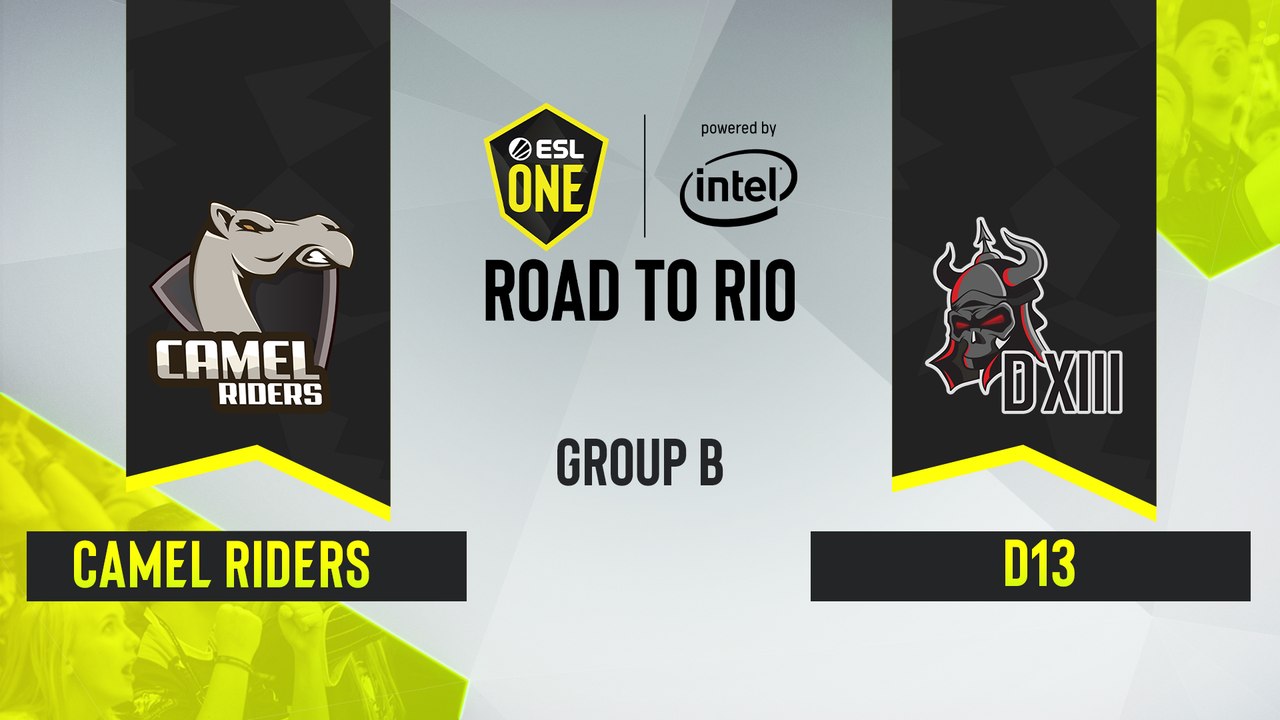CSGO - Camel Riders vs. D13 [Nuke] Map 1 - ESL One Road to Rio - Group B - Asia