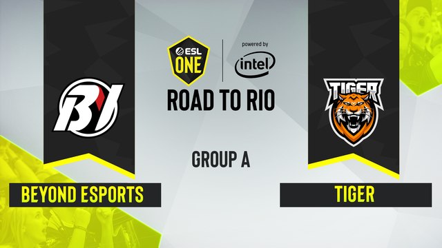 CSGO - TIGER vs. Beyond Esports [Dust2] Map 2 - ESL One Road to Rio - Group A - Asia