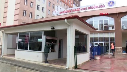 BOLU Karantinada kaldıkları yurttan polis merkezine götürüldüler