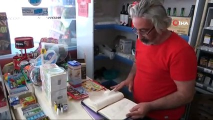 Didimli hayırsever 3 veresiye defterinin borcunu kapattı