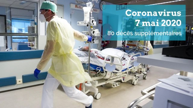 Coronavirus, 7 mai 2020: 80 décès supplémentaires