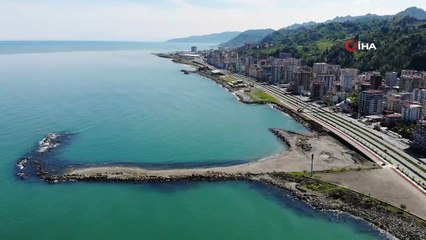 Rize'de havalimanından sonra şehir hastanesi de deniz doldurularak yapılacak