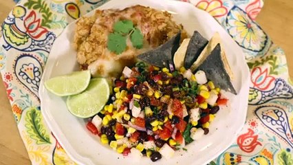 A Tex Mex Twist on Chicken Parmesan