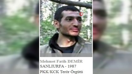 Tunceli'de 500 bin TL ödülle aranan terörist etkisiz hale getirildi