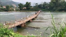 Vietnam Motorbike Tours Riding Various Bamboo & Wooden Bridges | OffroadVietnam.Com